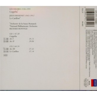 DELIBES - Bonynge - Coppélia..